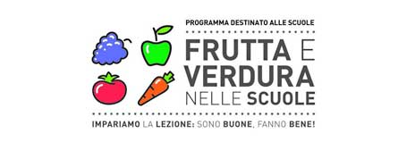 Frutta e verdura nelle scuole